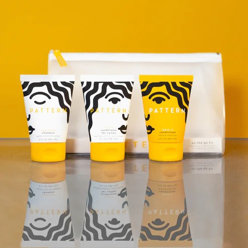 Front View of Pattern on the Go Kit with a Yellow background | Briondi