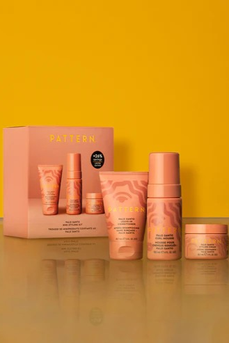 Front View of Pattern Beauty Palo Santo Mini Stylers Kit | Briondi