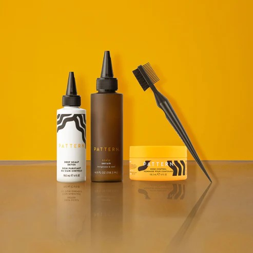 Front View of Protective Style set with a Brue Brash | Briondi