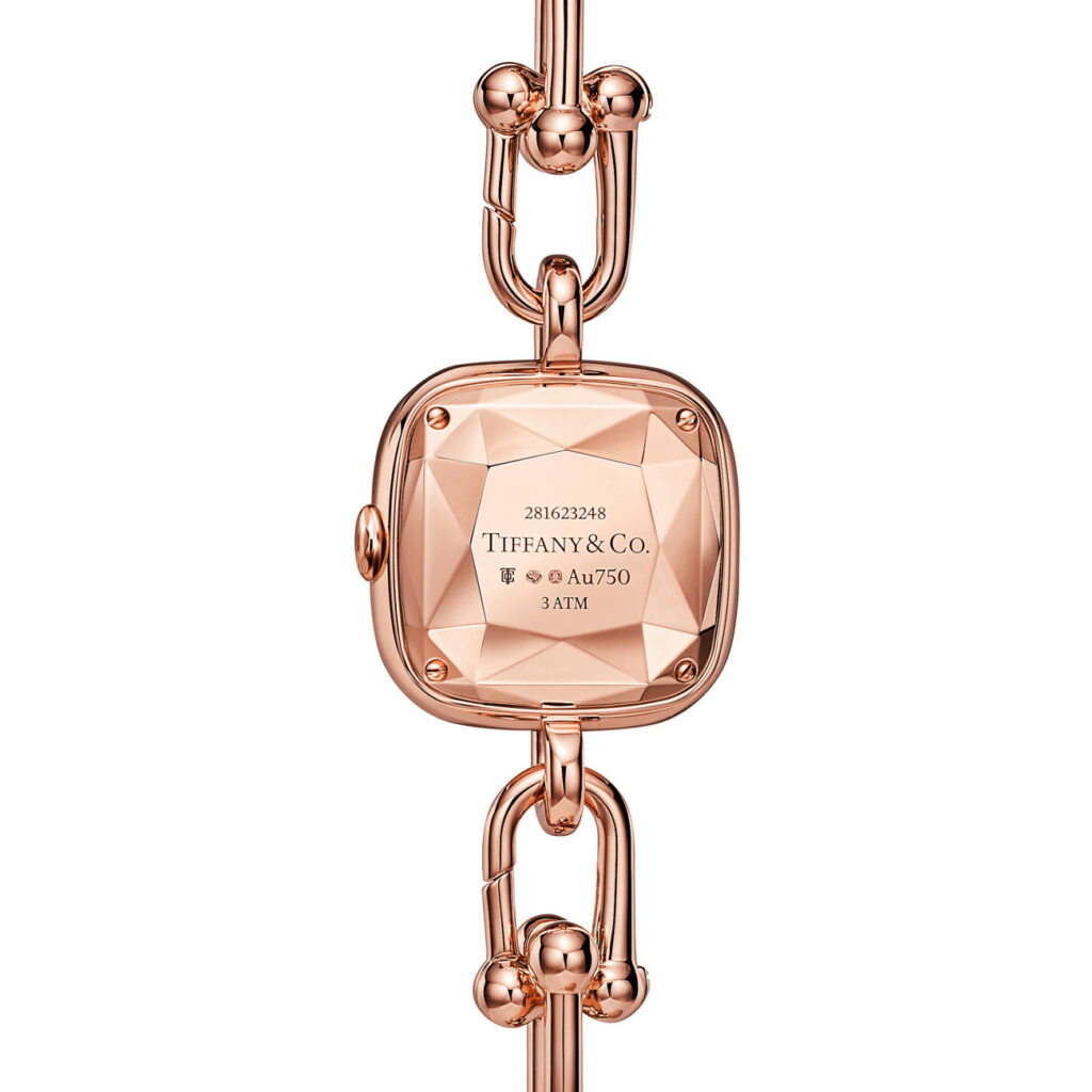 Front view of Tiffany & Co hardwear Watch